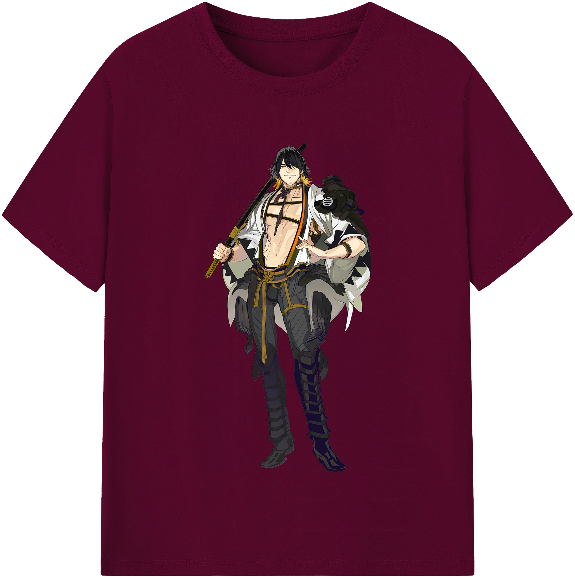 （画像用） 刀剣乱舞 Touken Ranbu レディースカジュアルプリントTシャツ（綿100％）